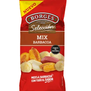 80 gr de mezcla de frutos secos marca borges sabor bbc