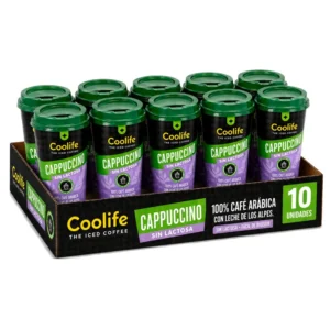 CAFE ICE sin LACTOSA CAPUCHINO 10U
