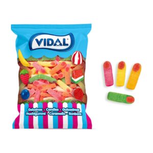 BOLSA DE DEDOS DE FORMATO PICA DE COLORES DE 250U