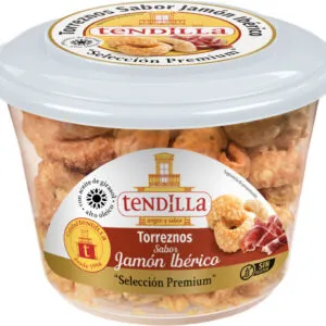 TARRINA TORREZNOS JAMON IB. ACEITE ALTO OLEICO 125GR