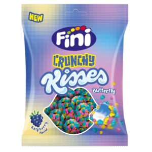 Bolsita Fini BUTTERFLY Crunchy Kisses 75gr x 12 unidades Fini