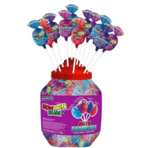 CHUPA BON BON BUM 100U BERRY EXPLOSION FIESTA