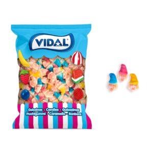 Golosina en forma de originales brujas con intenso sabor a fresa y una suave textura que te dejará boquiabierto. Esta original chuche creada por Vidal Golosinas será la protagonista en tus fiestas de Halloween y otras fiestas temáticas terroríficas. Sabor: Fresa No contiene: Sin gluten Sin grasa Formato: Bolsa de 1,5 Kg 250 uds aprox.