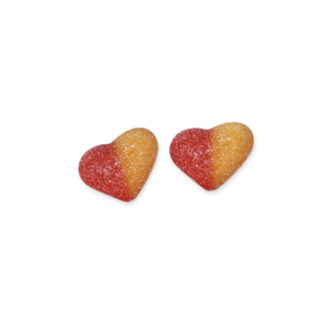 Caramelos de goma Fini Corazones Melocotón 250u.
