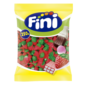 Caramelos de goma Fini Fresas Salvajes brillo 250u.