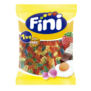 Caramelos de goma Fini Mini Osos brillo 1kg.