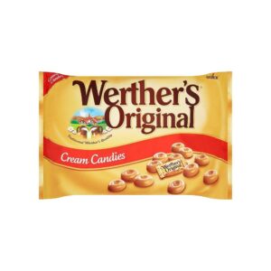 Caramelos Werther's original sabor nata bolsa de 1Kg.