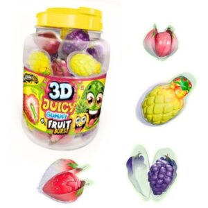 JOHNY BEE fabrica sus nuevas frutas 3d