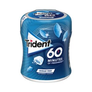 Chicles Trident Box Menta 60 minutos 6 botes