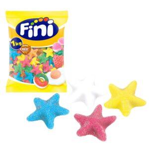 LAS ESTRELLAS DE MAR MÁS DULCES Divertidas chuches con formas de estrellitas de mar. Tienen una textura blandita y agradable y están buenísimas. Son perfectas para decorar en un candy bar o tarta de chuches con temática maritima, junto por ejemplo a golosinas como tiburones, pulpos o almejas. Todas ellas las podrás encontrar disponibles en nuestra tienda.