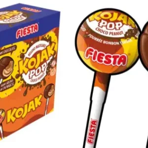 kojak marca fiesta sabor chocolate y cacahuete