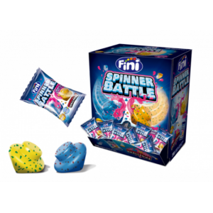 Bubble gum Spinner battle Fini - boîte de 200