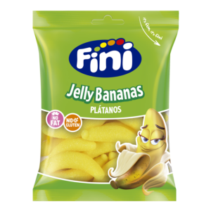 Jelly bananas de fini en formato de 12 bolsas de 90g