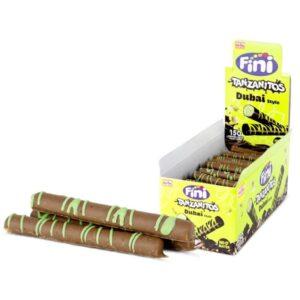 Novedad! Descubre los nuevos Fini Tanzanito Choco Dubai 150 unidades, una mezcla irresistible del mejor chocolate con crema de pistacho, perfectos para endulzar cualquier ocasión. Su sabor intenso y textura única los convierten en la elección ideal tanto para disfrutar en casa como para tu negocio de hostelería, kioscos o celebraciones. El formato de 150 unidades es práctico y rentable, pensado para quienes buscan calidad y cantidad en un solo producto. Con la garantía de Fini, líder en golosinas, tendrás la seguridad de ofrecer a tus clientes un dulce de confianza, lleno de sabor y diversión. ✔️ Nube de pistacho con cobertura crujiente de chocolate ✔️ Caja de 150 unidades, perfecta para venta o eventos ✔️ Marca Fini: calidad reconocida en golosinas Endulza tus momentos con los auténticos Fini Tanzanito Choco Dubai y sorprende a todos con su sabor inconfundible.