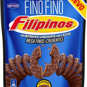 bolsa de fino fino filipino de sabor chocolate con leche