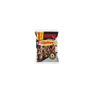 gofre con topping de filipinos con precio marcado