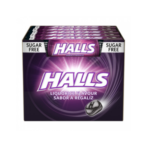 halls regaliz 20u