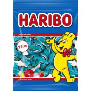 HARIBO DELFINES AZULES EN FORMATO DE 250U