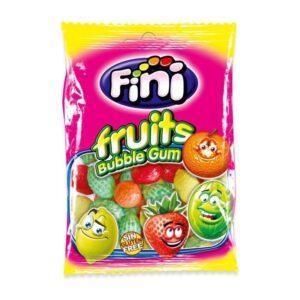 FINI FRUITS BUBBLE GUM 90GR 12U
