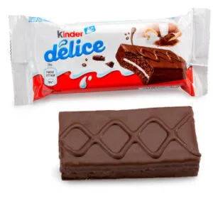 Delicioso Kinder delice en su formato de 20u