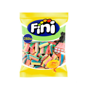 Regaliz Fini Ladrillos pica 6 colores 250u.