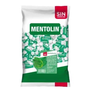 1 kilo de caramelo mentolin sabor hierbabuena sin azúcar