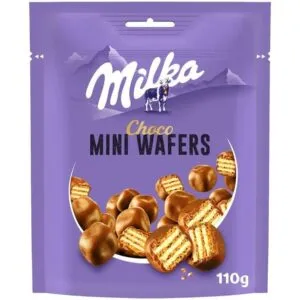 mini wafers marca milka 8u