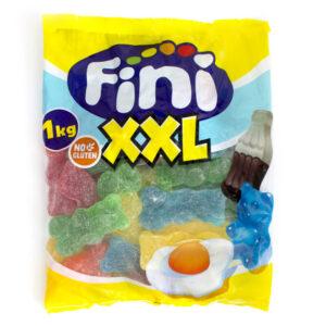 INGREDIENTES Jarabe de glucosa, azúcar, agua, gelatina, acidulantes (E330, E296, E270), corrector de acidez (E325, E350), aromas, colorantes: E102, E110, E129, E133. Producido en una fábrica que también maneja derivados lácteos.