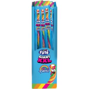 Regaliz Fini Kilométrico XXL Rainbow sin gluten 24u.