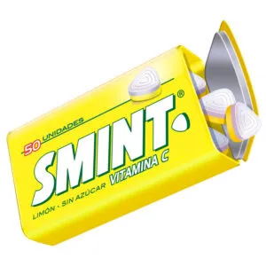 lata de smint sabor limon