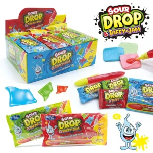 Sour Drop & Taffy Jam – 12 unidades (58 g)