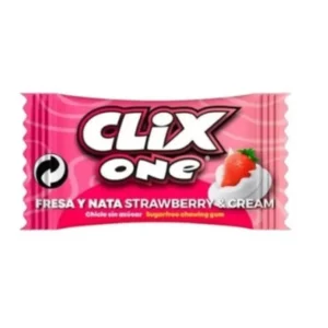 chicle clix nata-fresa 200u
