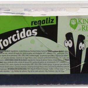 King Regal Torcida Regaliz - estuche 200 unidades
