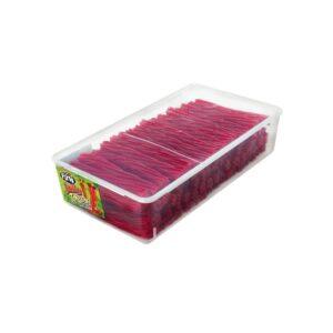 Regaliz Fini Torcidas rellenas con sabor FRESA 60u.