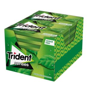 Trident senses Sandia 12 cajitas de 12 chicles.