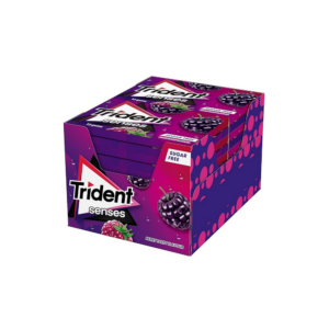 trident senses mora 12cajitas con 14 tabletas