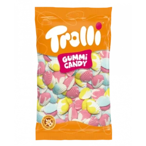 Bolsa de 1K de golosinas de almejas marca trolli