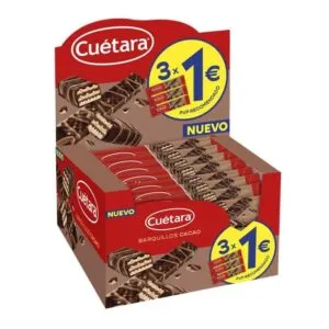 Wafer Cuétara Cacao 3x1€ 51u.