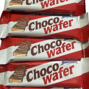 chocolatina wafer marca borovets 50u 25gr