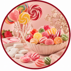 CARAMELOS Y CHICLES