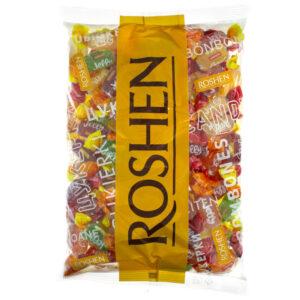 Caramelo Roshen Jelly. Fresa, frambuesa, manzana, limón y naranja