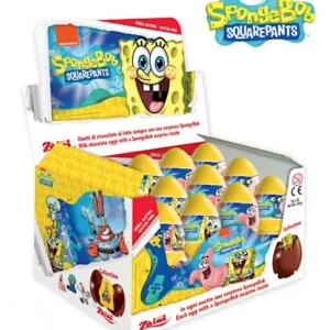 Huevos de Chocolate con Leche Bob Esponja Zaini 20gr